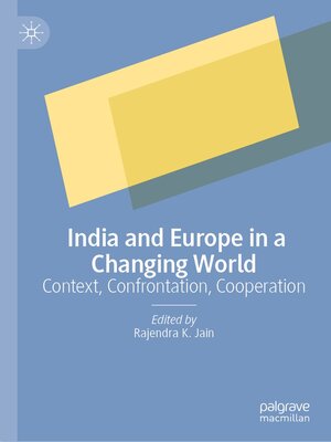 cover image of India and Europe in a Changing World
